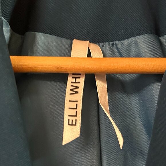 New. Elli White France Short Blazer: Size M - Picture 7 of 13